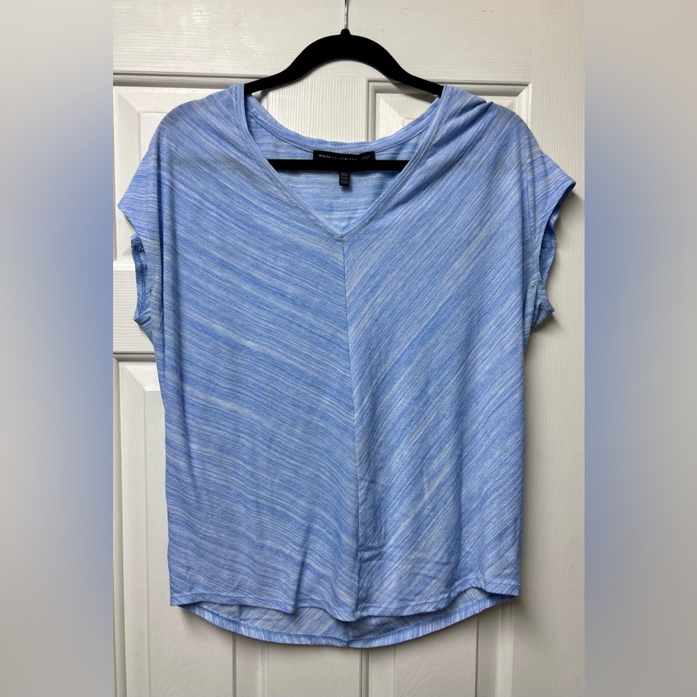 WHITE HOUSE BLACK MARKET JET SETTER TEE SIZE MEDIUM